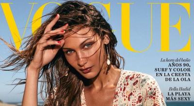 #OK! თვალისმომჭრელი ბელა ჰადიდი ესპანური Vogue-ის გარეკანზე! (ვიდეო)