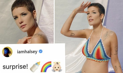 #OK! ორსული მომღერალი Halsey შვილის ულტრაბგერით ფოტოს გვიზიარებს!