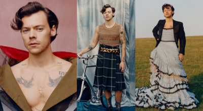 #OK! ჰარი სტაილსი - პირველი მამაკაცი, რომელმაც ამერიკული Vogue-ის სოლო გარეკანი დაამშვენა