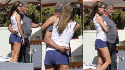 #OK! სილვესტერ სტალონეს 52 წლის მეუღლე საზოგადოებას შეუდარებელი სხეულით აოცებს (ფოტოები)