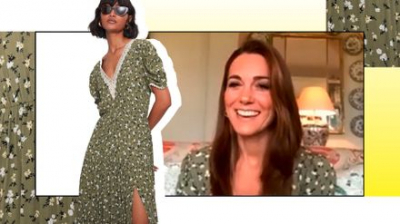 #OK! ქეით მიდლტონი Zara-ს იაფფასიანი კაბით გამოჩნდა (ვიდეო)