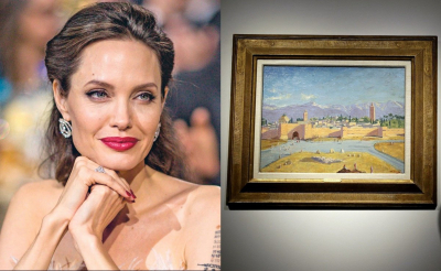 #OK! ანჯელინა ჯოლი უინსტონ ჩერჩილის $3.5 მილიონიან ნამუშევარს ყიდის: მსახიობი ნახატს აუქციონზე გაიტანს
