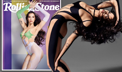 #OK! დუა ლიპა Rolling Stone-ისთვის! მომღერალი Rui Zhou-ს სამოსით!