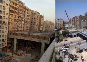 #OK! ეგვიპტის მთავრობა ხიდს საცხოვრებელ შენობებს შორის აშენებს (ფოტოები)