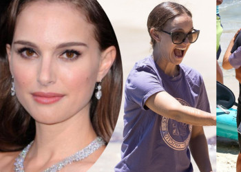 #OK! ნატალი პორტმანი მეუღლესთან და ქალიშვილთან ერთად სანაპიროზე ისვენებს