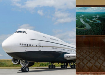 #OK! როგორ გამოიყურება შიგნიდან მსოფლიოს ყველაზე დიდი და მდიდრული კერძო თვითმფრინავი