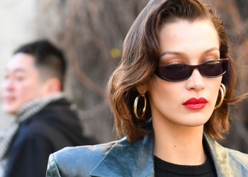 #OK! #StreetStyle ბელა ჰადიდი: მოდელის ყავისფერი იმიჯი! 