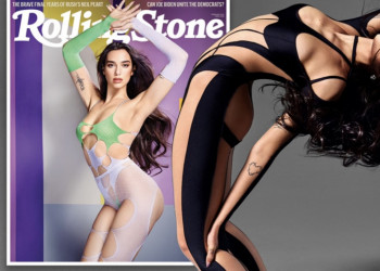 #OK! დუა ლიპა Rolling Stone-ისთვის! მომღერალი Rui Zhou-ს სამოსით!