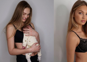 #OK! Before & After: რომი სტრიჯი შვილთან ერთად პოზირებს!
