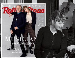 #OK! ტეილორ სვიფტი და პოლ მაკარტნი - ორი ვარსკვლავი ჟურნალ Rolling Stones-ის გარეკანზე!